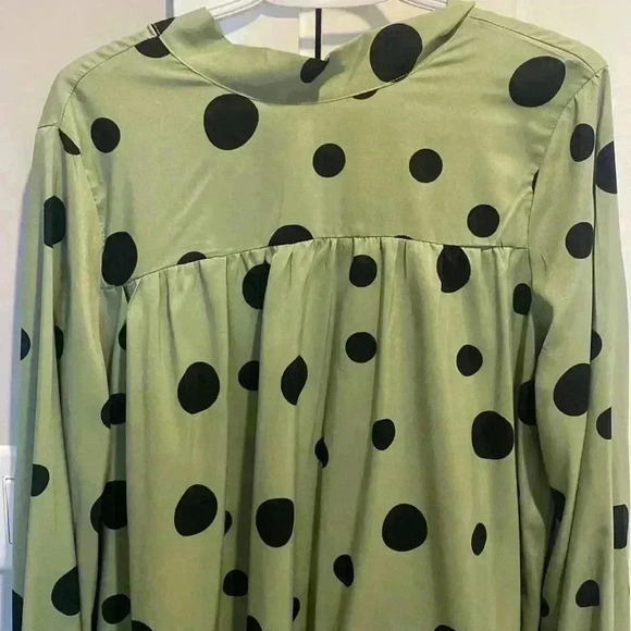 Polka dot dress size  Large - Picture 2 of 6